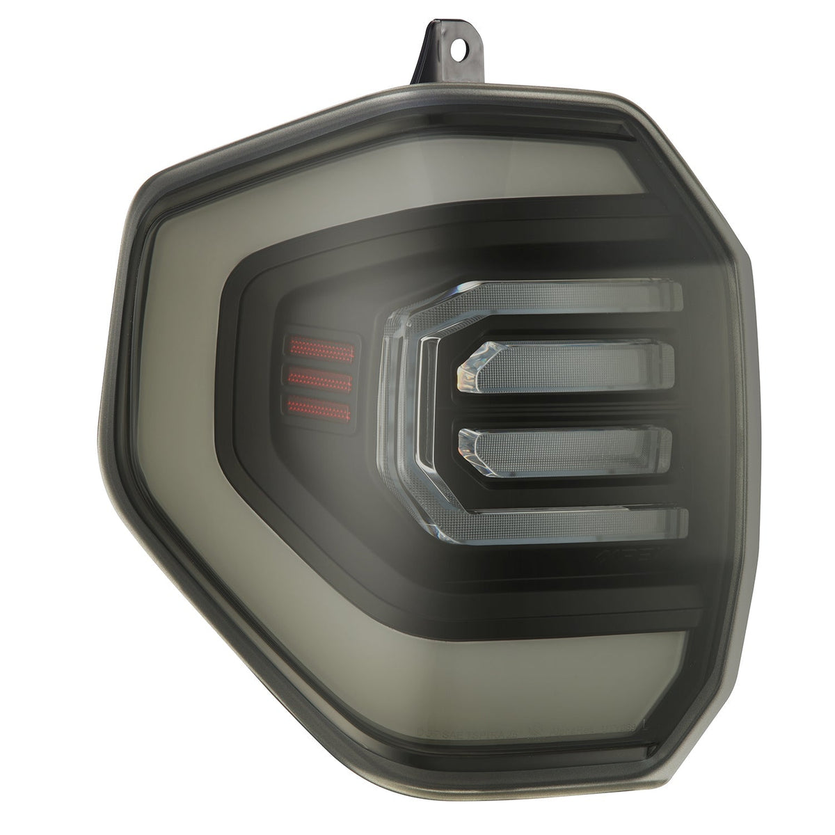 AlphaRex 25-26 Toyota 4Runner NOVA-Series Prismatic LED Tail Lights Black Smoke