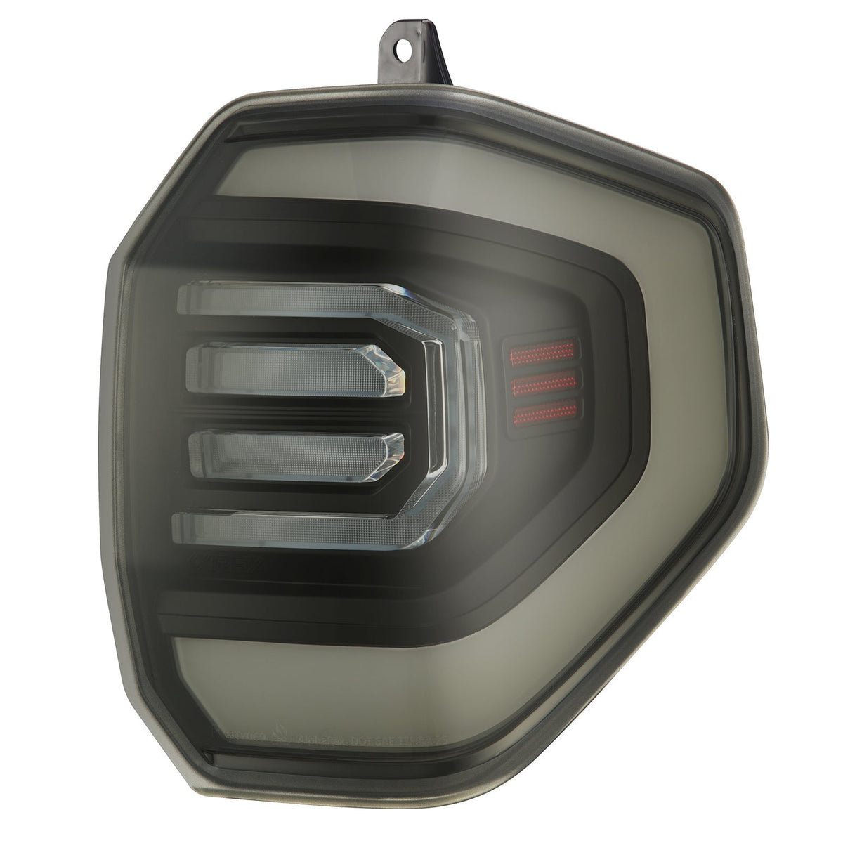 AlphaRex 25-26 Toyota 4Runner NOVA-Series Prismatic LED Tail Lights Black Smoke