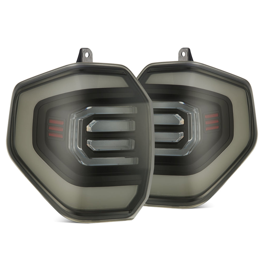 AlphaRex 25-26 Toyota 4Runner NOVA-Series Prismatic LED Tail Lights Black Smoke