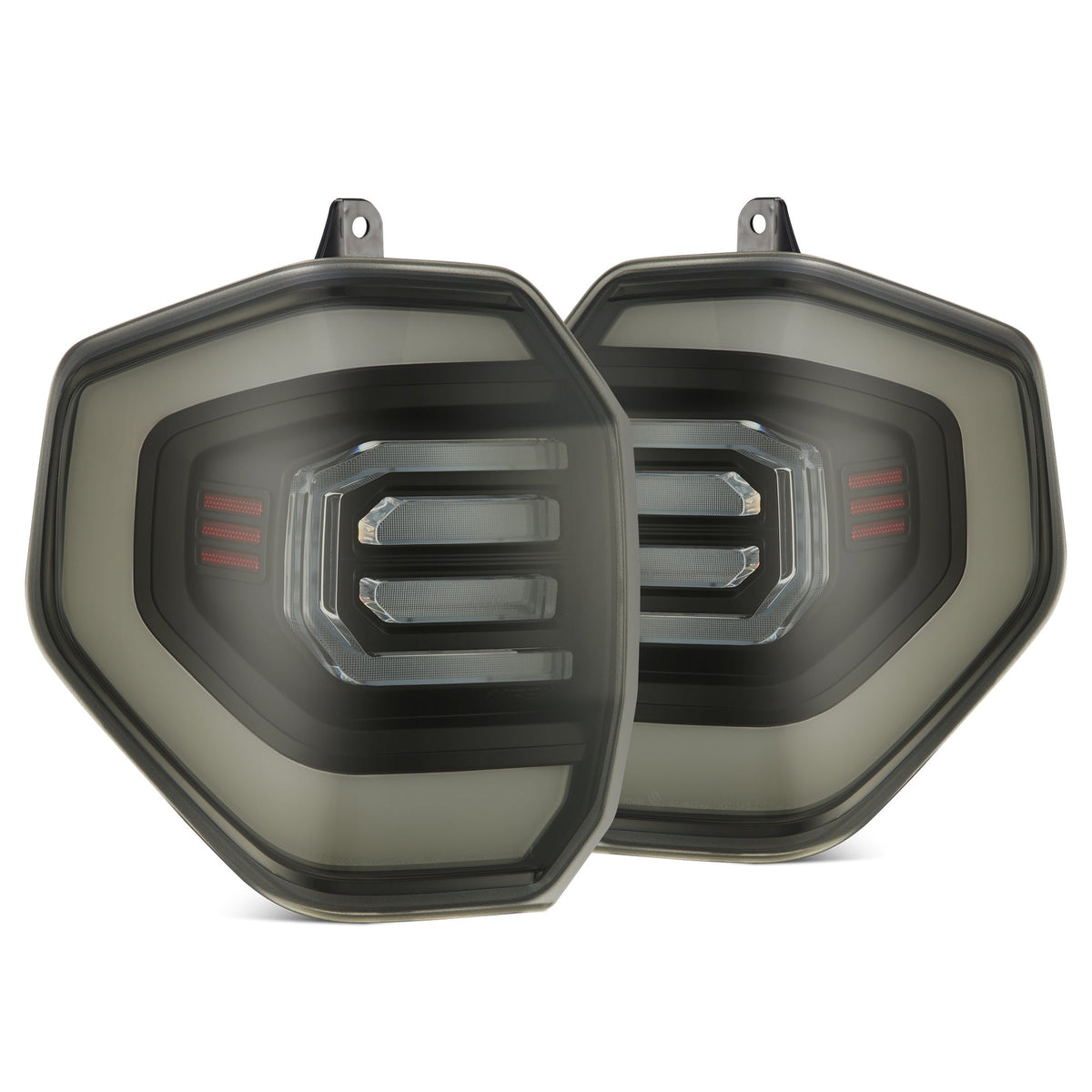 AlphaRex 25-26 Toyota 4Runner NOVA-Series Prismatic LED Tail Lights Black Smoke