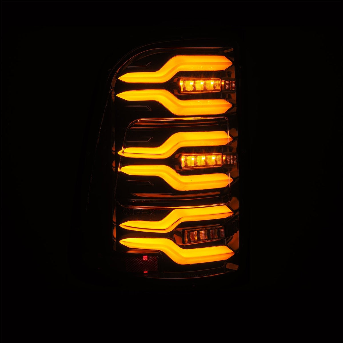 AlphaRex 25-26 Ram 1500 LUXX-Series LED Tail Lights Black Smoke