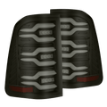 AlphaRex 25-26 Ram 1500 LUXX-Series LED Tail Lights Black Smoke