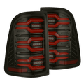 AlphaRex 25-26 Ram 1500 LUXX-Series LED Tail Lights Black-Red