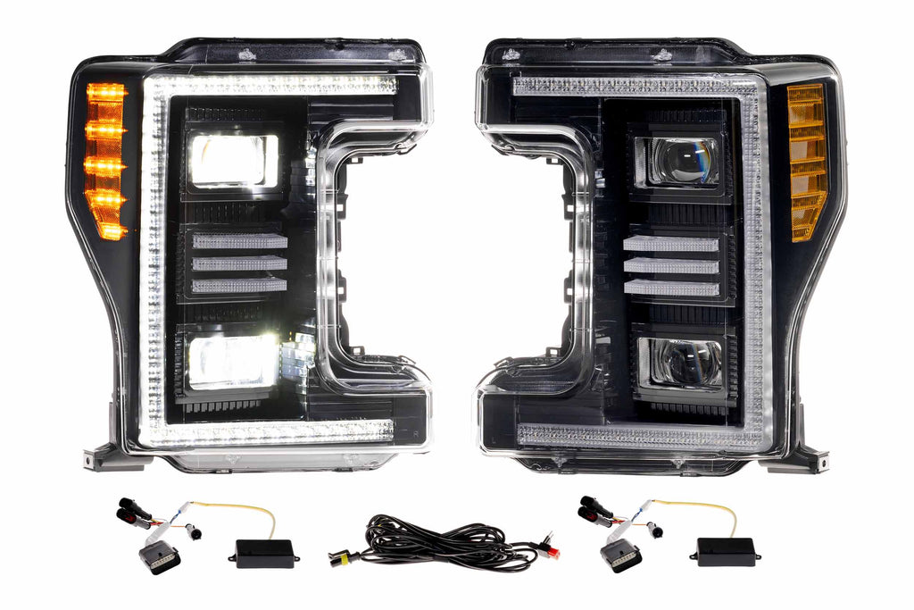Morimoto 17-19 Ford Super Duty XB Hybrid LED Headlights