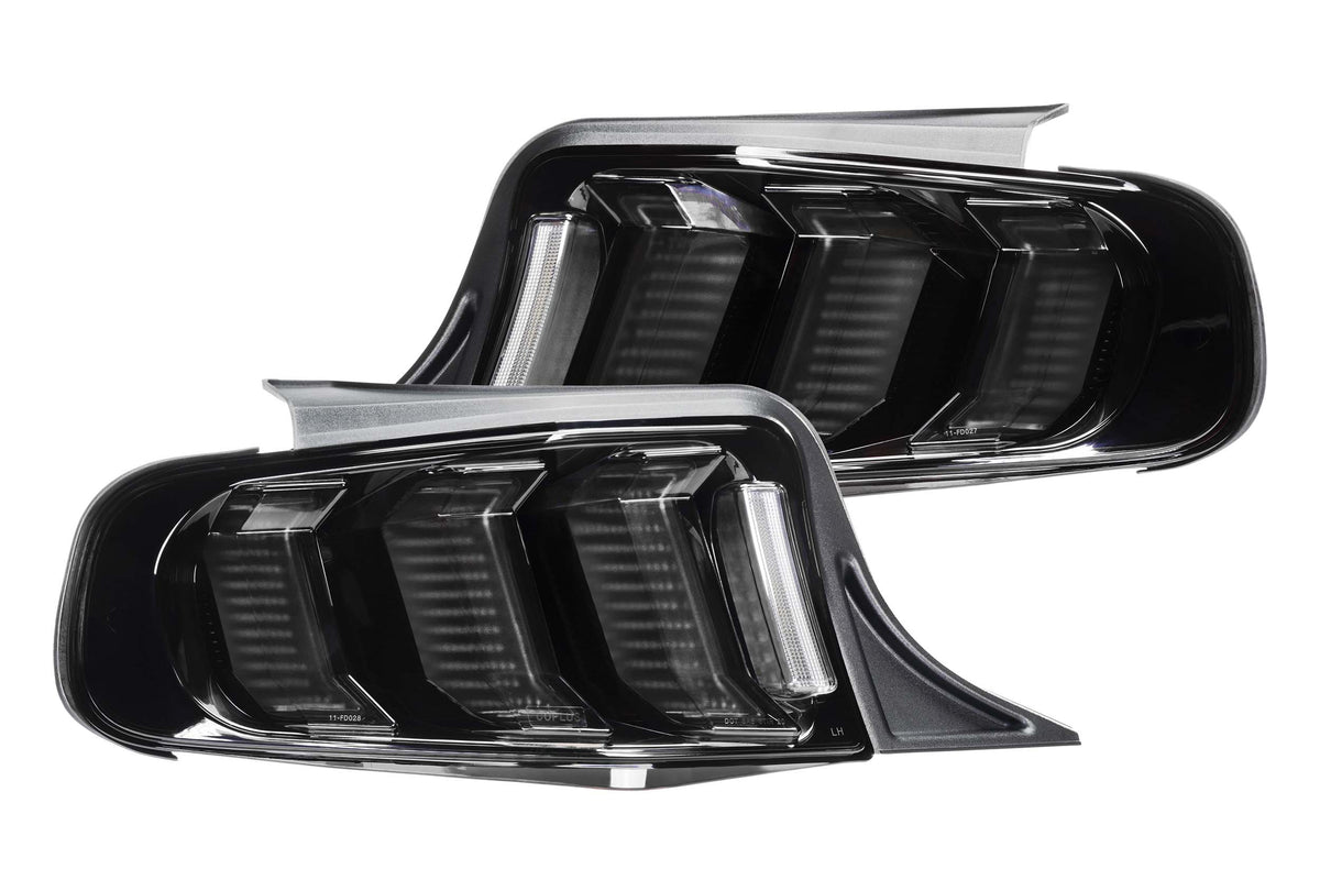Morimoto 10-12 Ford Mustang Facelift XB LED Tail Lights (Smoked)