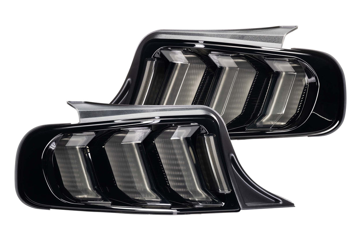 Morimoto 13-14 Ford Mustang Facelift XB LED Tail Lights (Smoked)