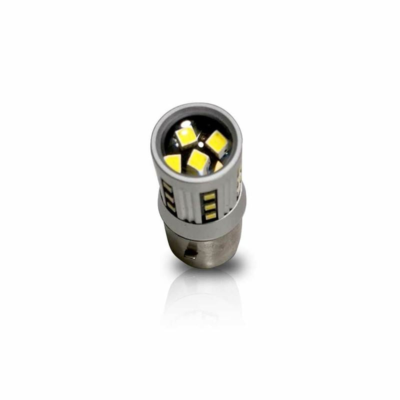 BA20D H6 100W LED Headlight Bulbs for ATV/Scooter (2 Pack)