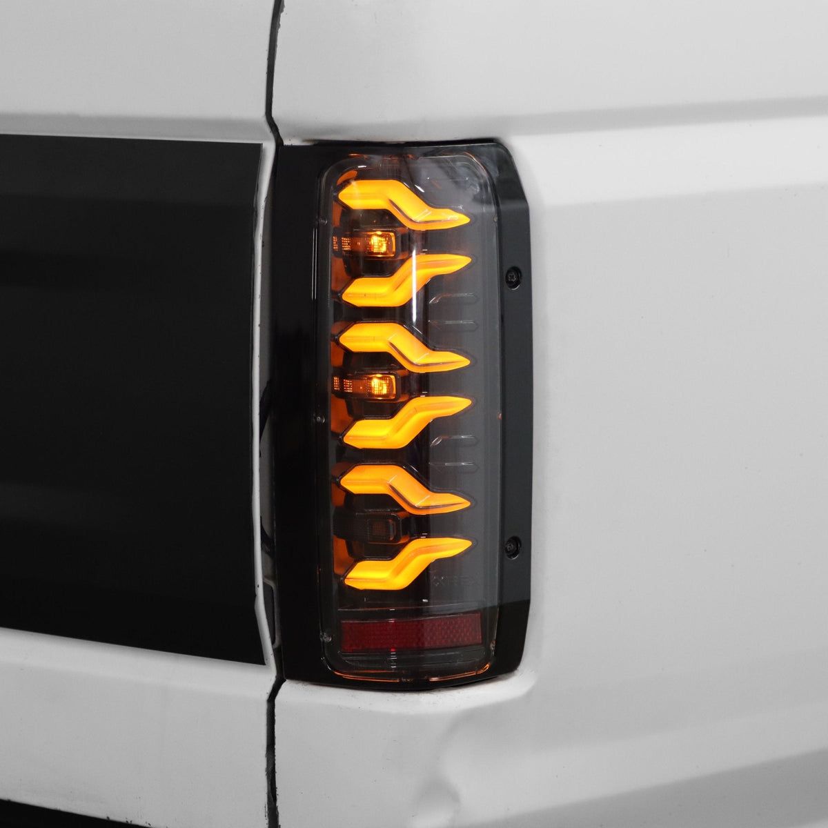 AlphaRex 87-96 Ford F-Series/Bronco LUXX-Series LED Tail Lights Black Smoke