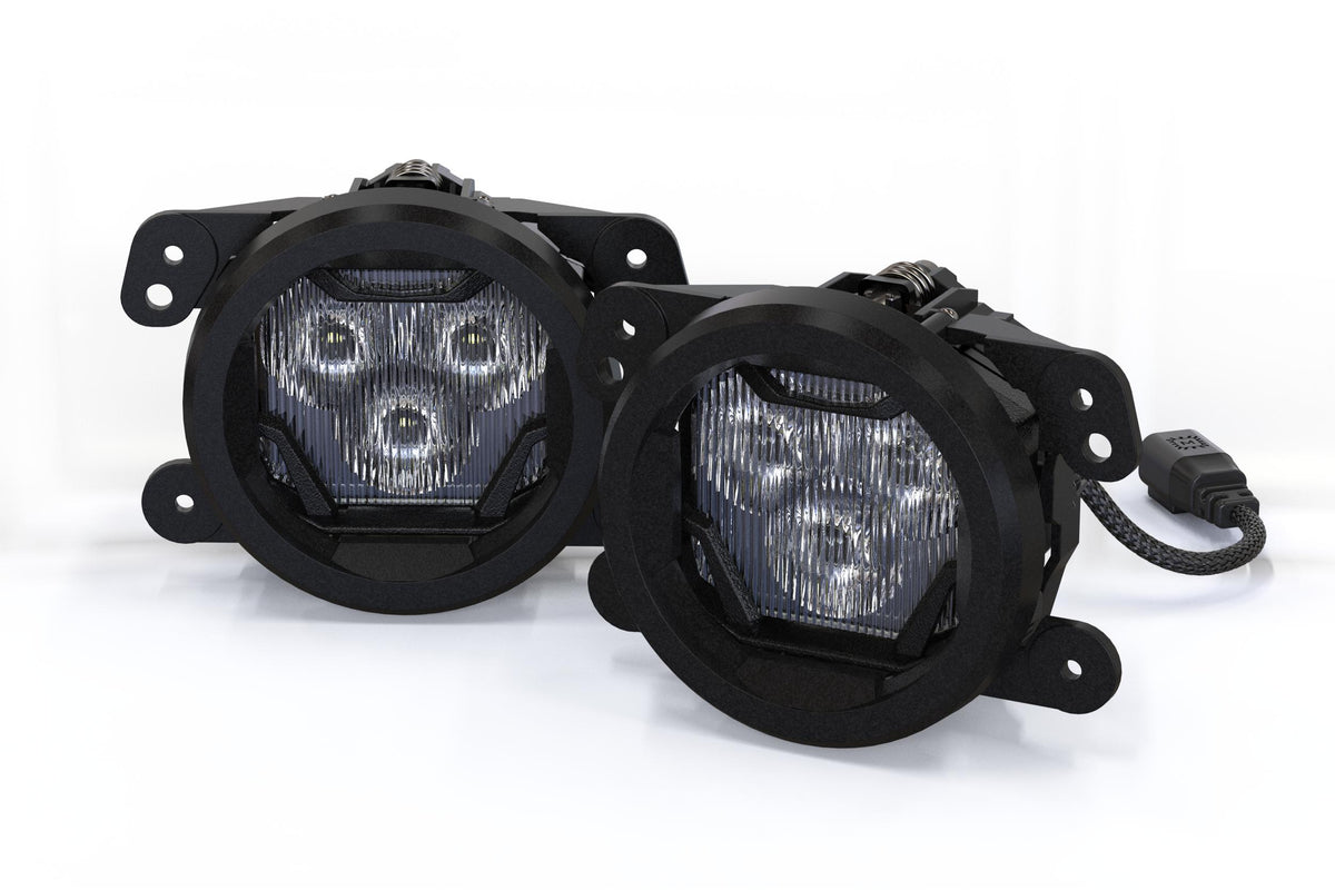 Morimoto 18-26 Jeep Wrangler JL / 20-26 Gladiator JT 4Banger LED Fog Lights