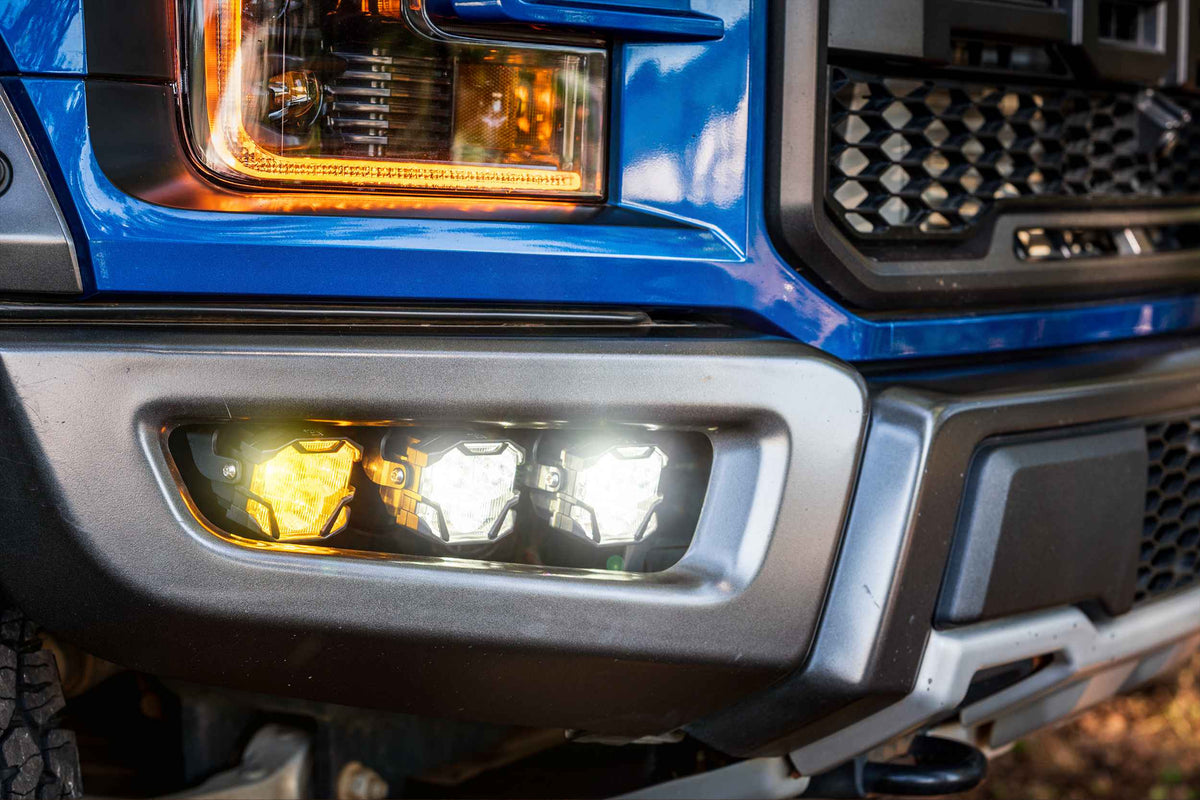 Morimoto 17-20 Ford Raptor 4Banger LED Fog Lights