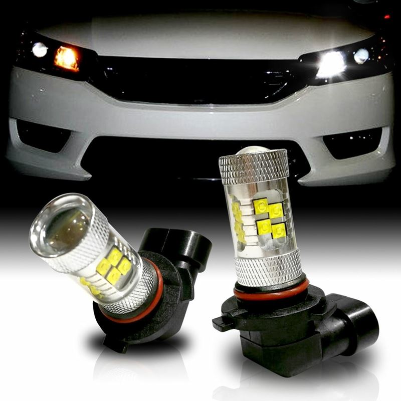9005 HB3 100W LED Headlight DRL Lamp Bulbs (2 Pack)