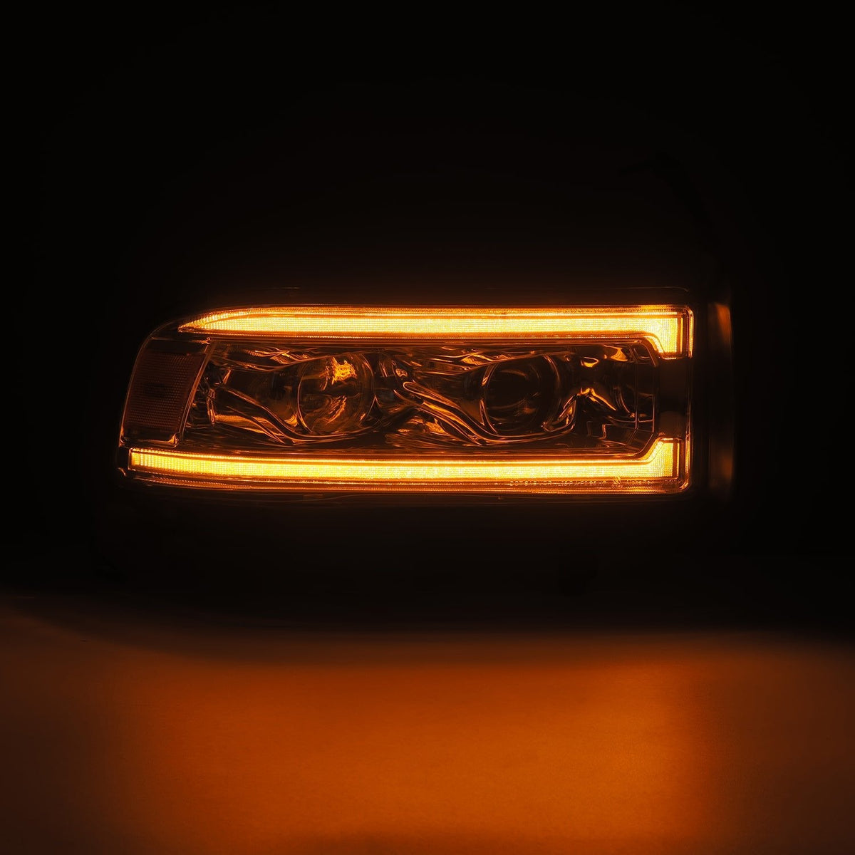 AlphaRex 94-01 Dodge Ram 1500/94-02 Ram 2500/3500 LUXX-Series LED Headlights Chrome