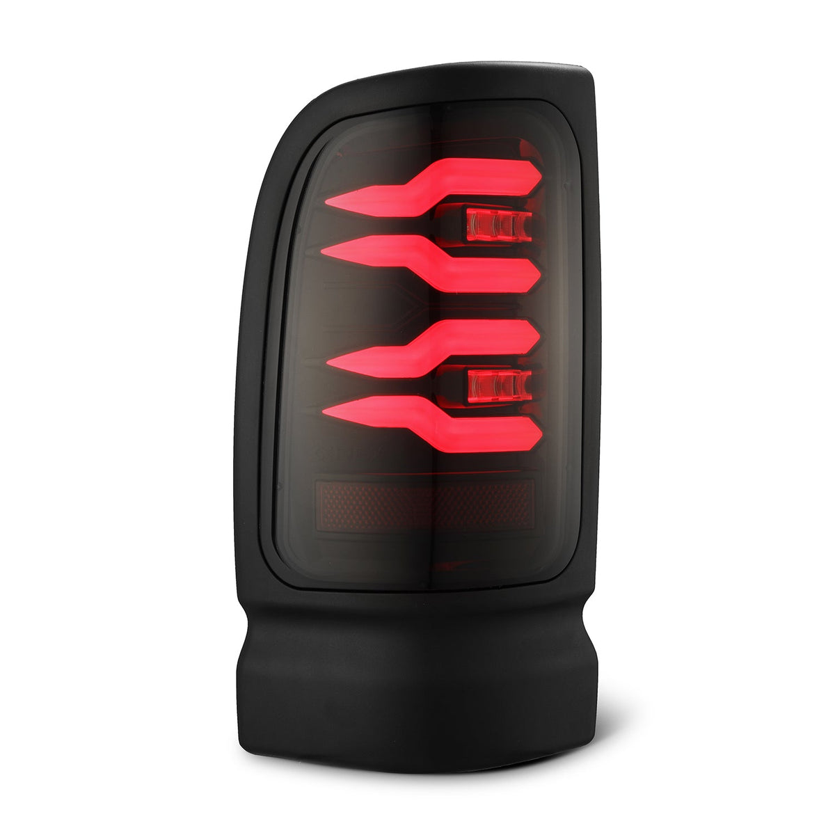 AlphaRex 94-01 Dodge Ram 1500/94-02 Ram 2500/3500 LUXX-Series LED Tail Lights Black-Red