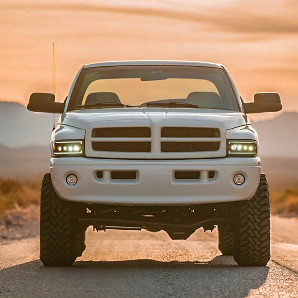 AlphaRex 94-01 Dodge Ram 1500/94-02 Ram 2500/3500 NOVA-Series LED Headlights Chrome