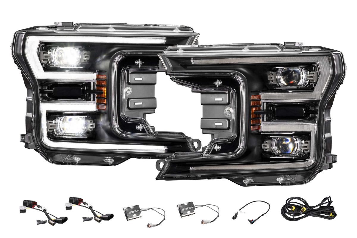 Morimoto 18-20 Ford F-150 XB Evo Hybrid LED Headlights
