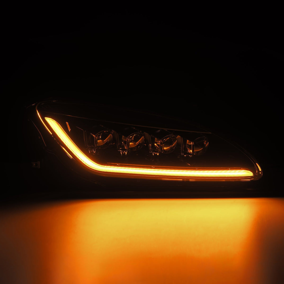 AlphaRex 99-09 Honda S2000 NOVA-Series LED Projector Headlights Alpha-Black