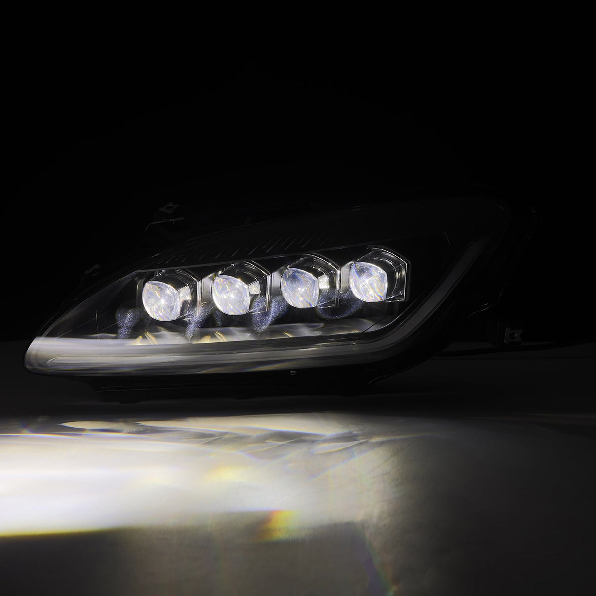 AlphaRex 99-09 Honda S2000 NOVA-Series LED Projector Headlights Black