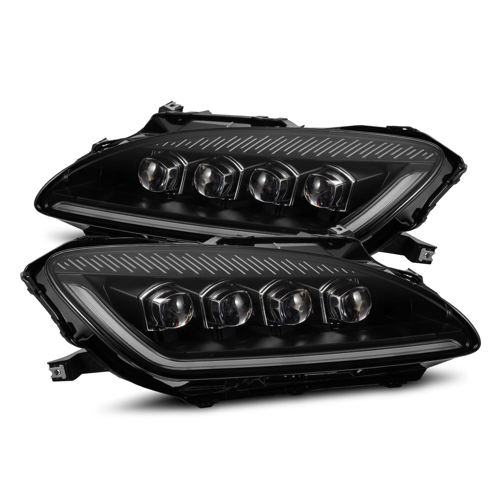 AlphaRex 99-09 Honda S2000 NOVA-Series LED Projector Headlights Black