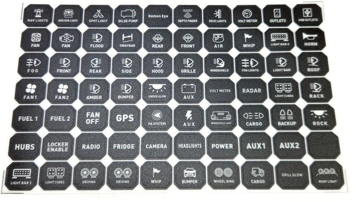 GEN-8 Switch Panel — 8-Gang RGB Backlit Control System - Image 2