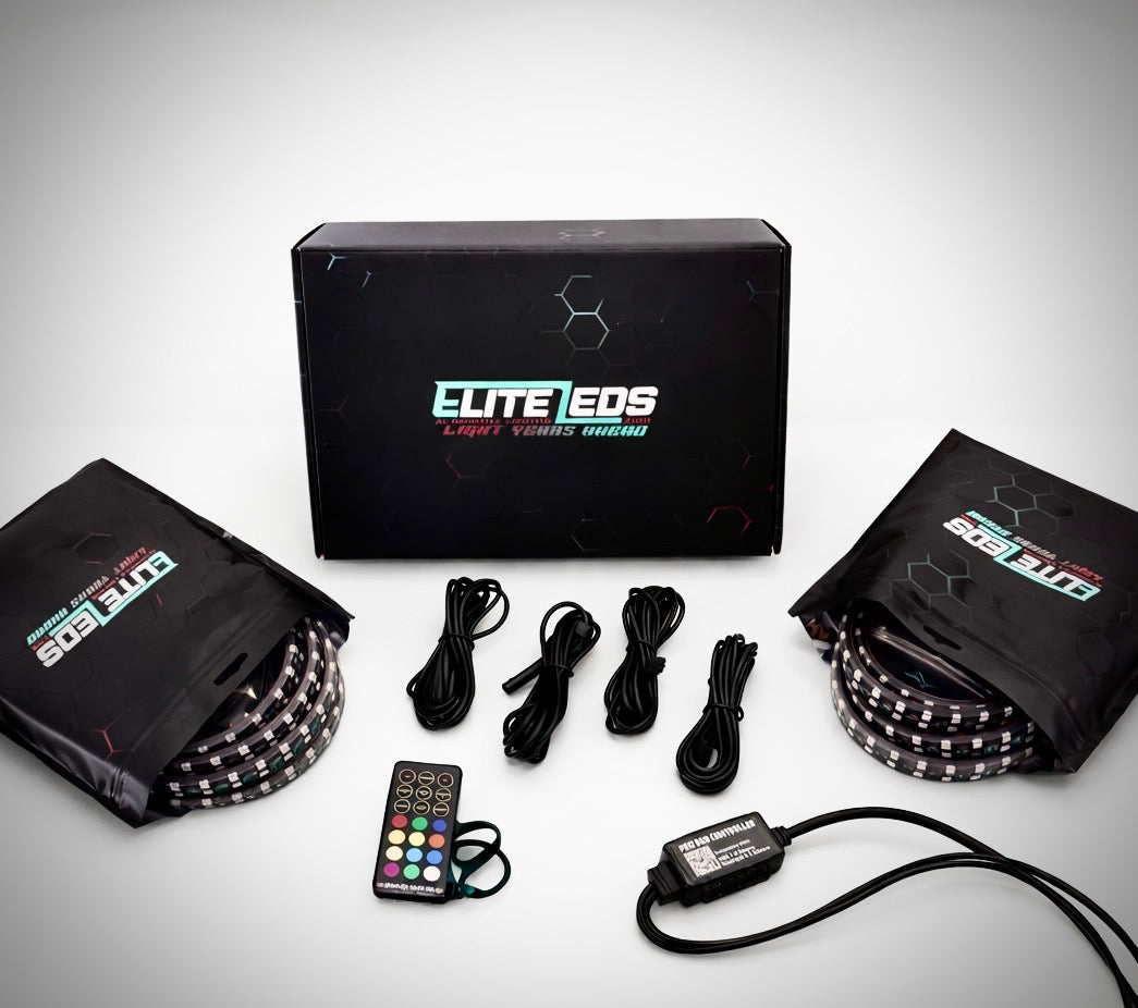 Elite LEDs Underglow Kit - Complete package with branded box and all components