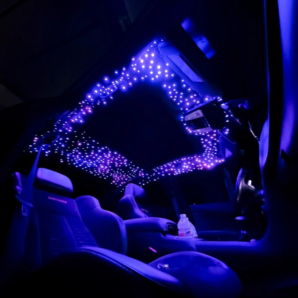 1100-Strand Fiber Optic Starlight Headliner Kit — Premium Full Coverage - Image 3