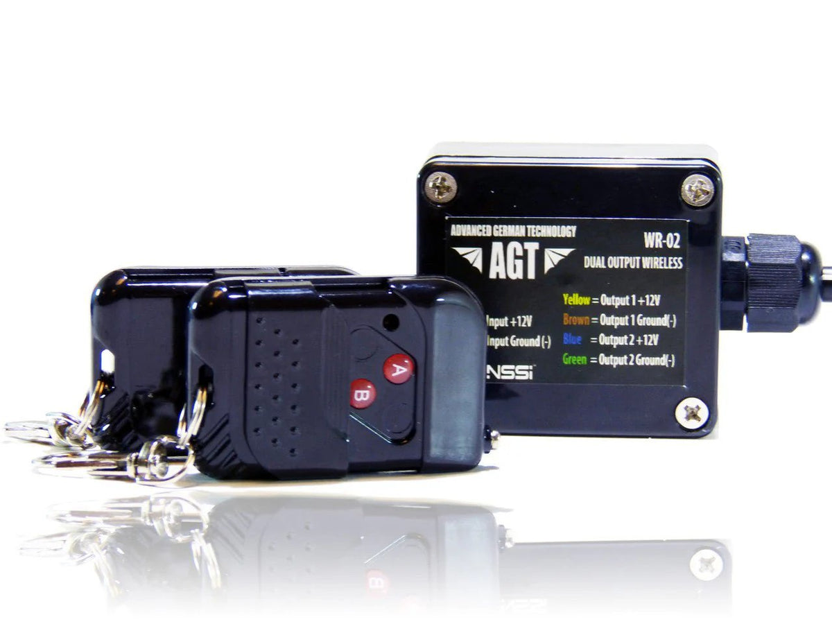 WR-02 Dual-Channel Wireless Relay Module — 2-Output Remote Control - Image 2