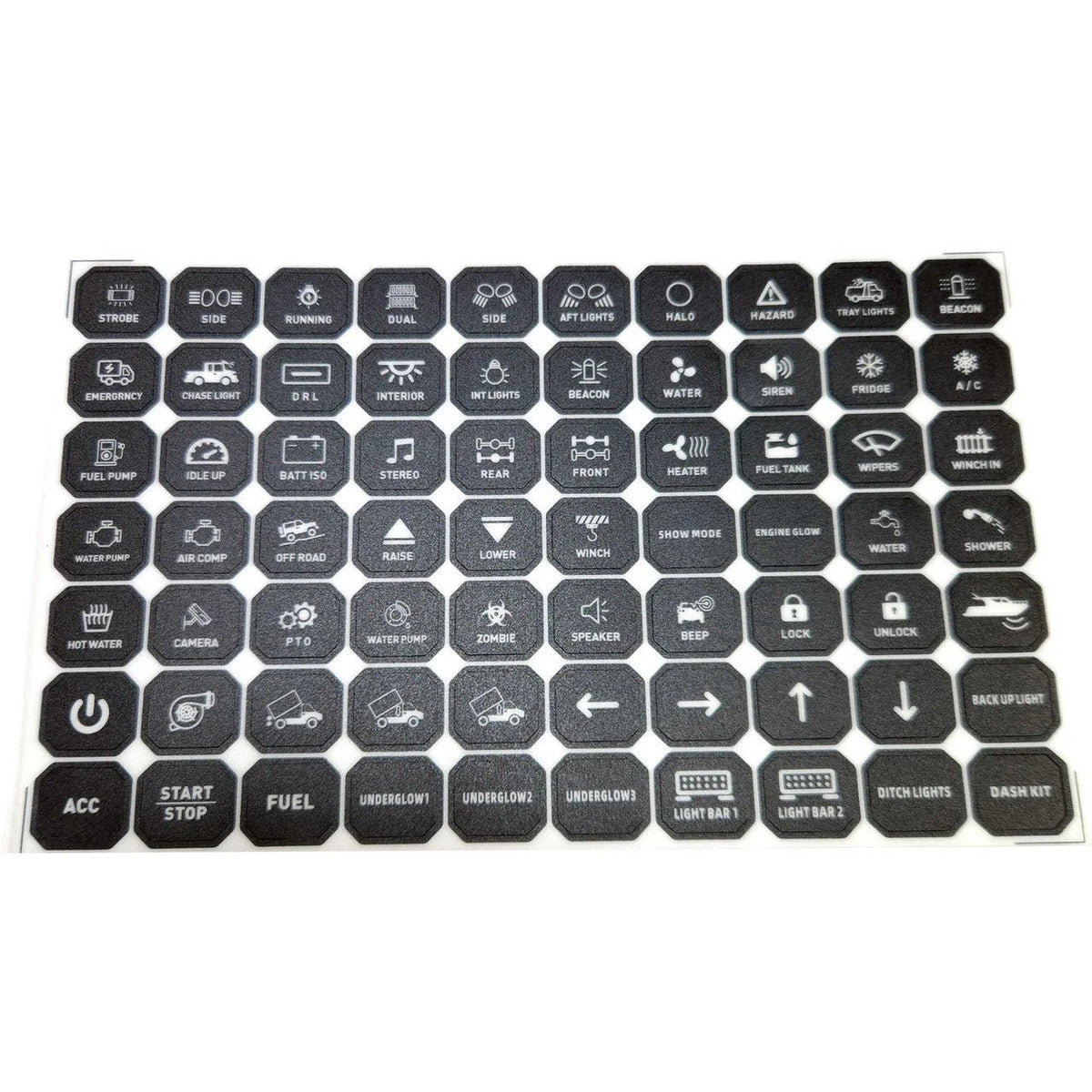 GEN-8 Switch Panel — 8-Gang RGB Backlit Control System - Image 3