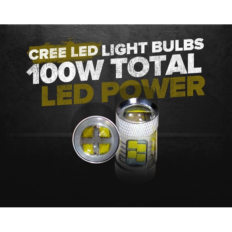 H6M 70023 100W LED Headlight Bulbs (2 Pack)