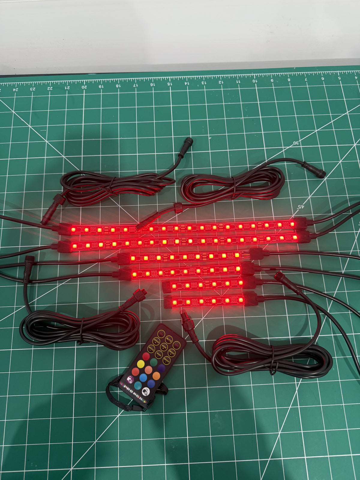 Motorcycle Glow Kit (6 piece) Flow Series RGB +Brake&Signals