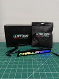 CHALLENGER LED Illuminated Badge — RGB Color Changing Emblem
