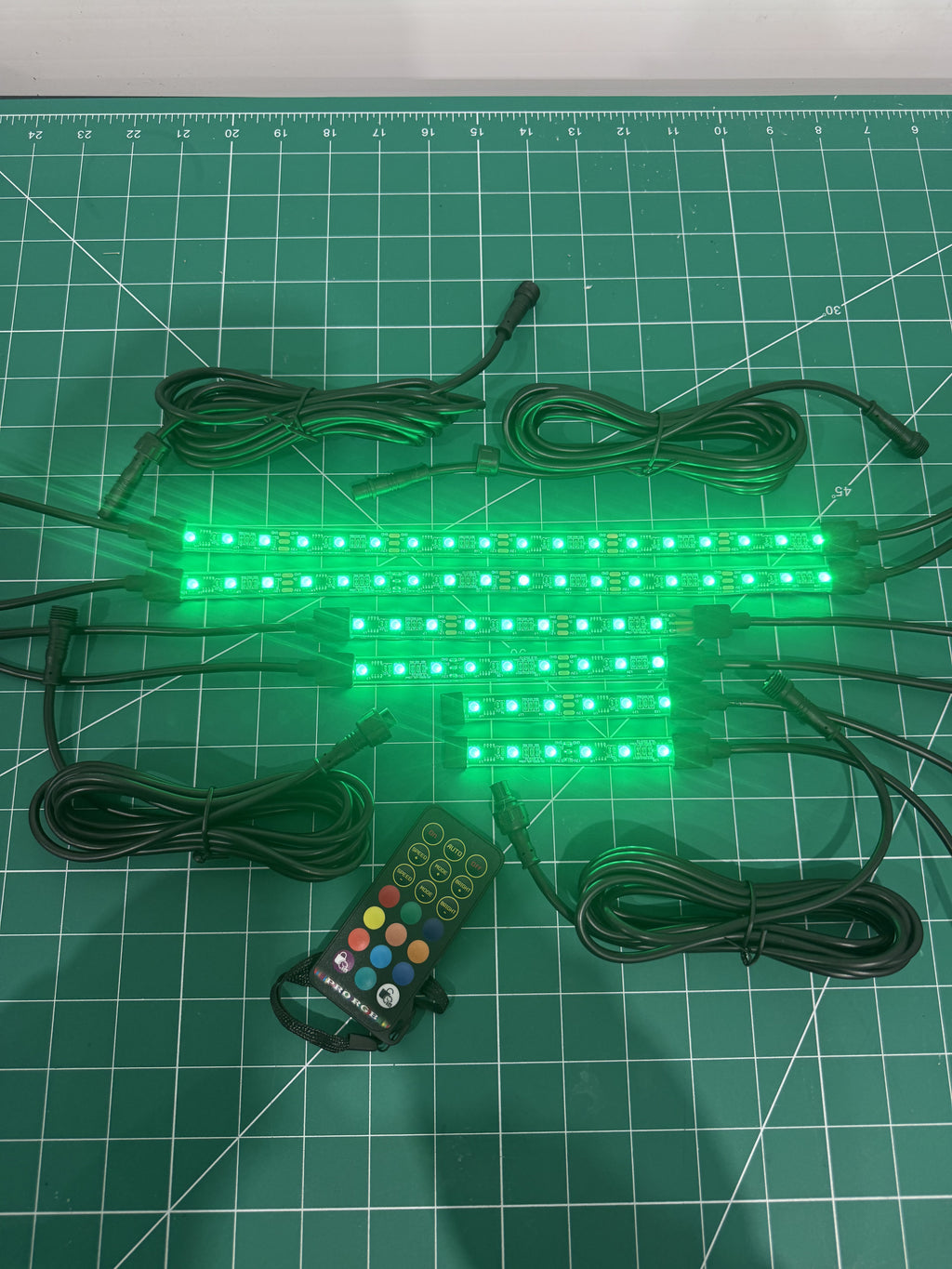 Motorcycle Glow Kit (6 piece) Flow Series RGB +Brake&Signals
