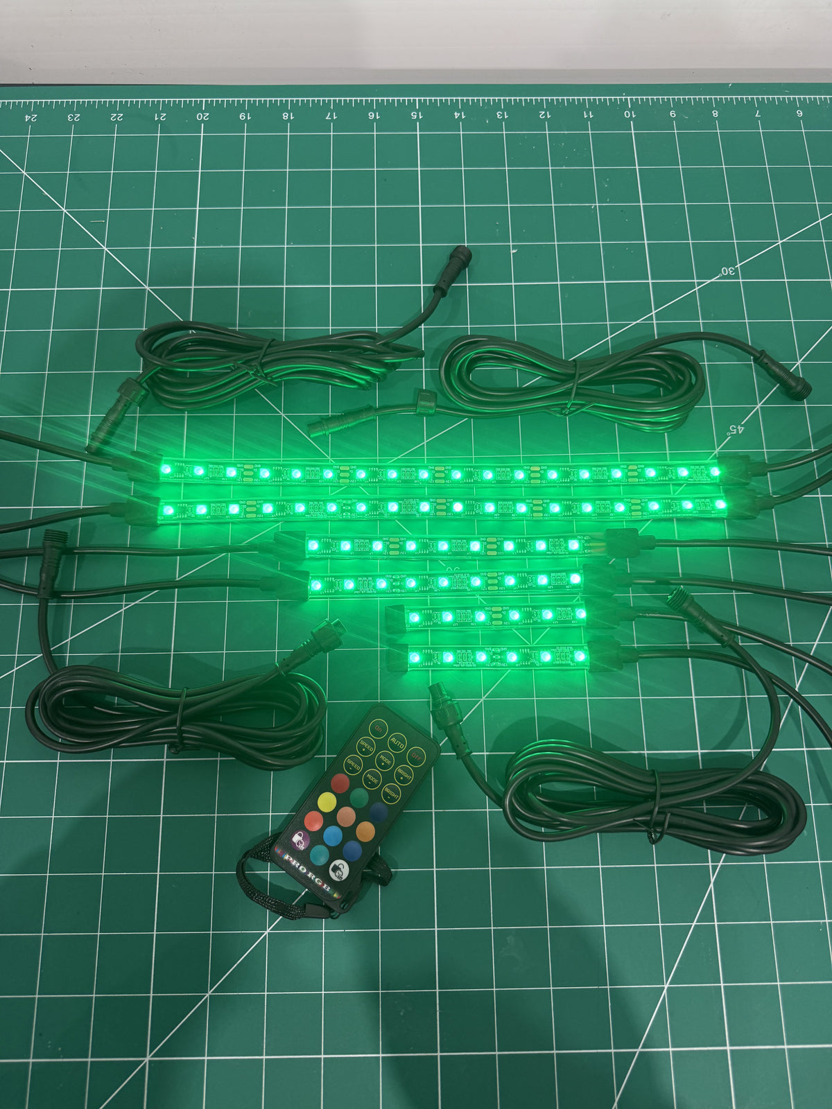 Motorcycle Glow Kit (6 piece) Flow Series RGB +Brake&Signals