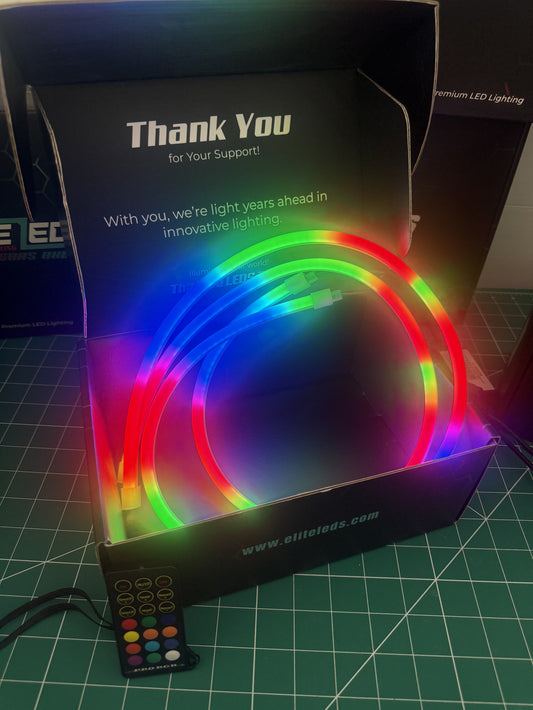 36-Inch Dual-Function Diffused Chase Strip — DRL + Turn Signal + Brake + RGB