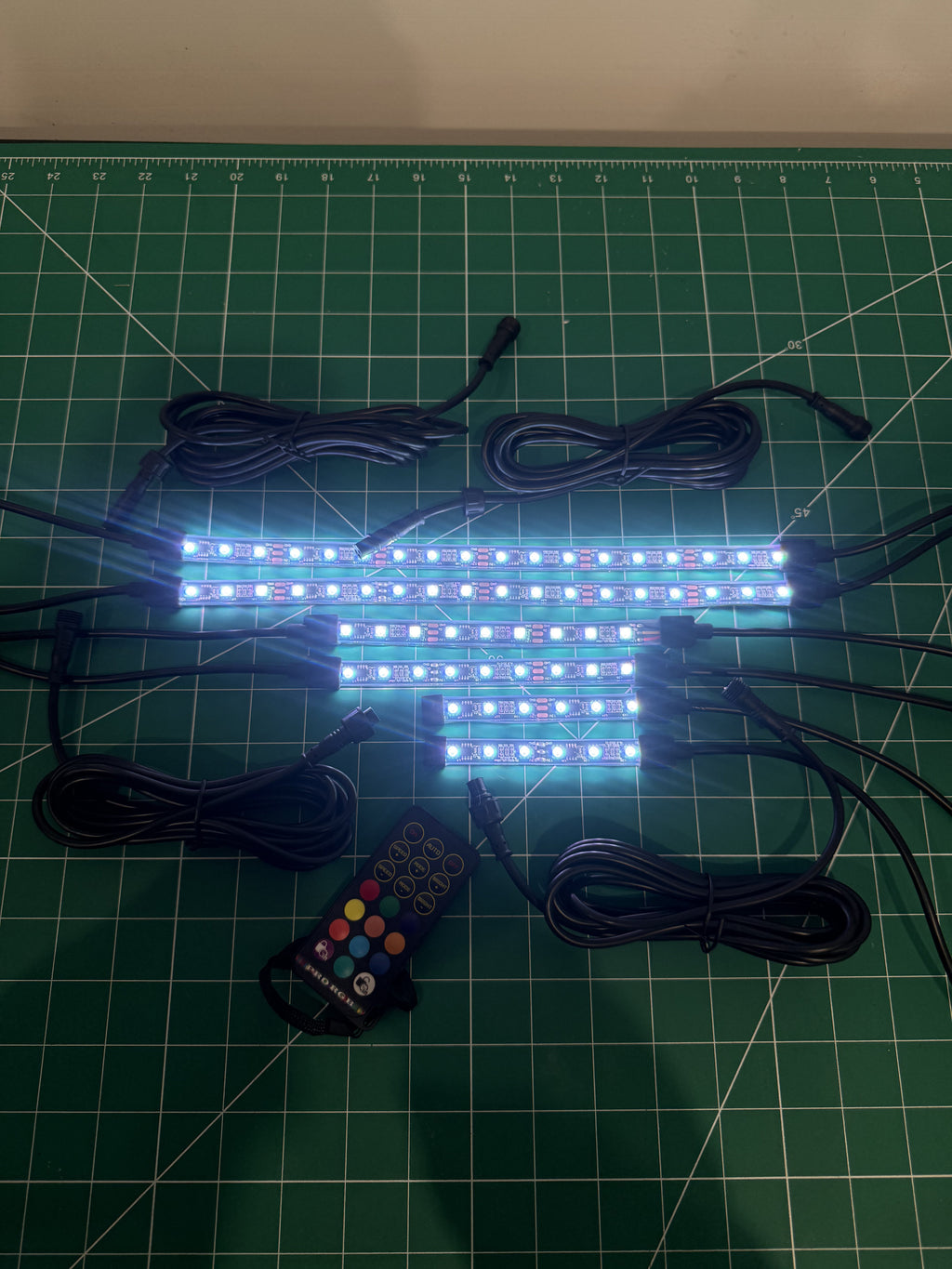 Motorcycle Glow Kit (6 piece) Flow Series RGB +Brake&Signals