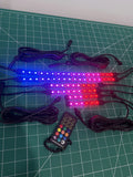 Motorcycle Glow Kit (6 piece) Flow Series RGB +Brake&Signals