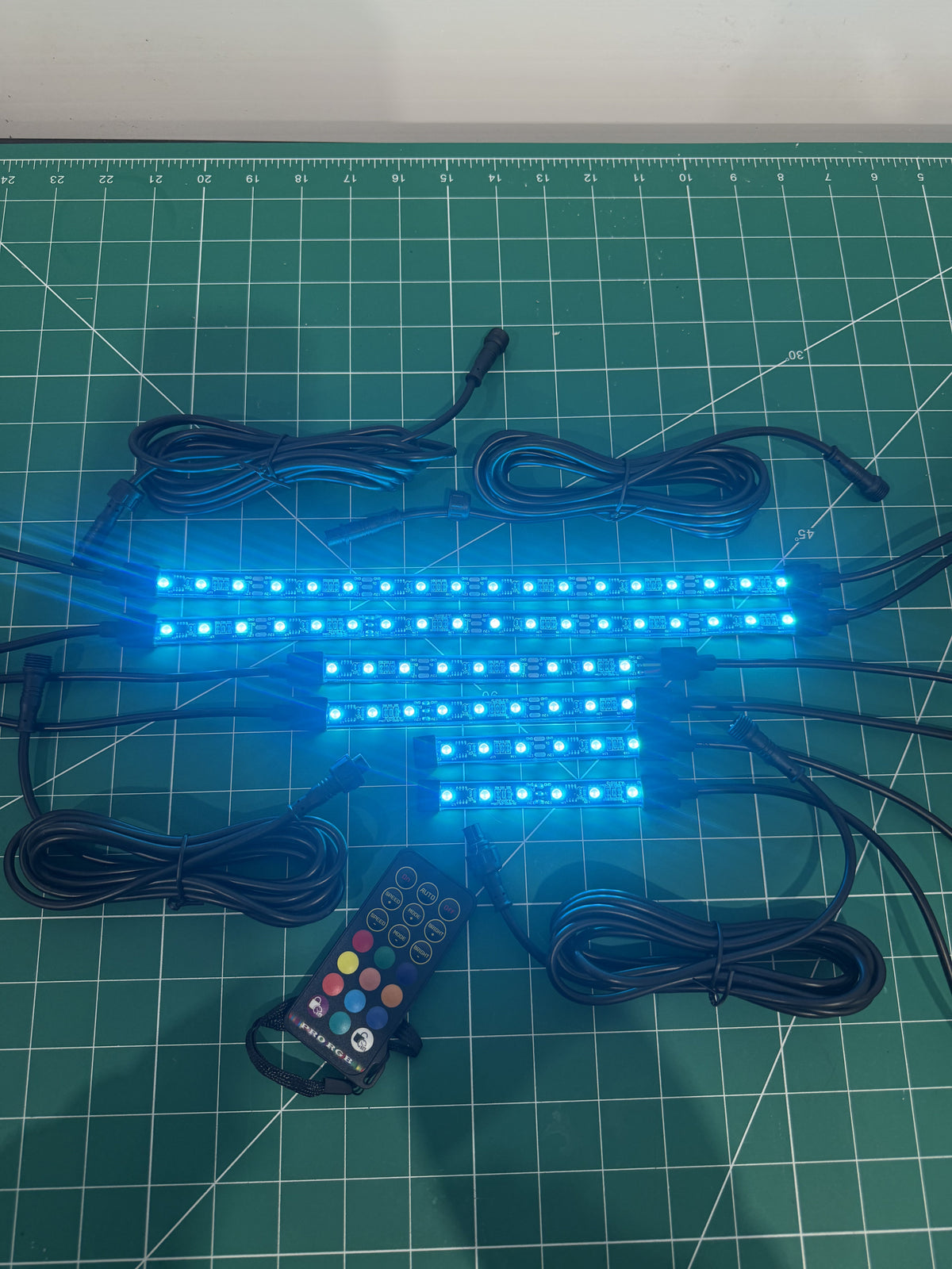 Motorcycle Glow Kit (6 piece) Flow Series RGB +Brake&Signals