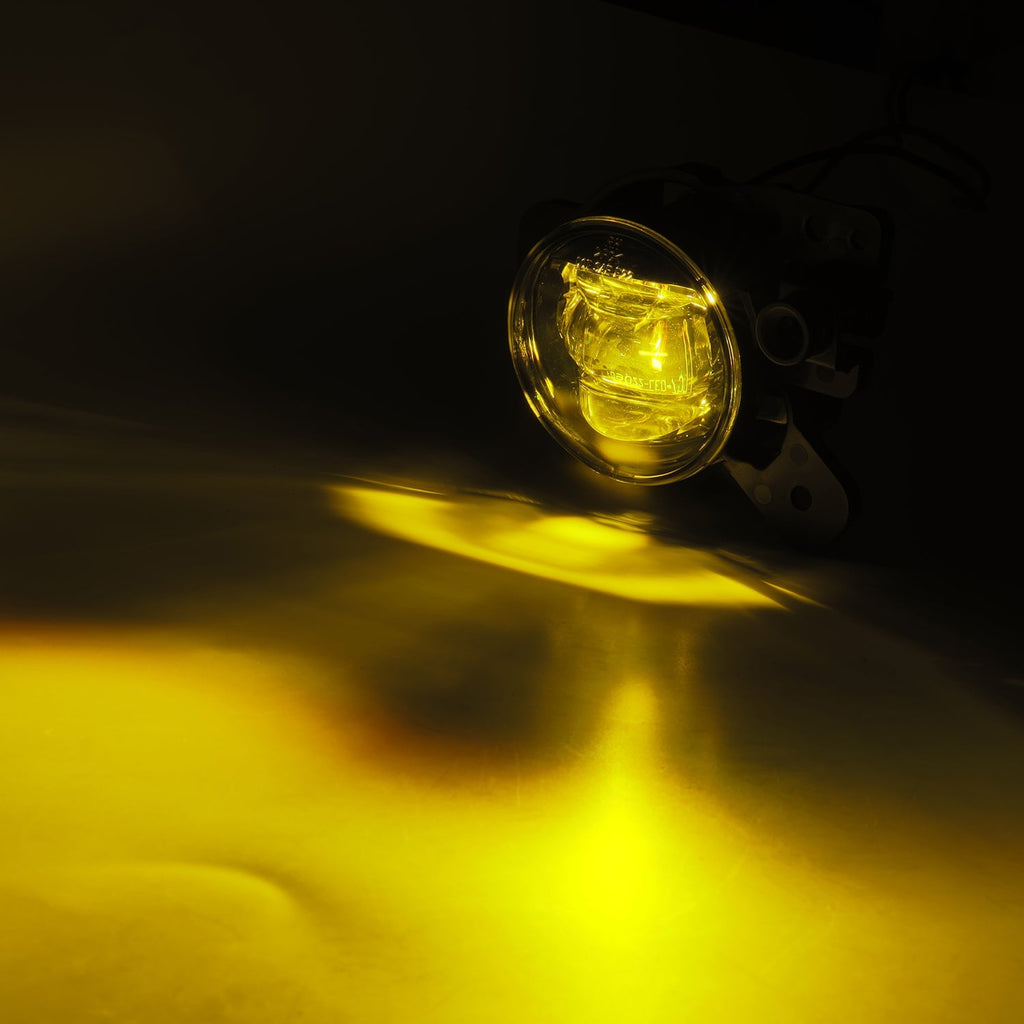 AlphaRex Universal Chevrolet/GMC/Buick LED Projector Fog Lights (Yellow Output Only)