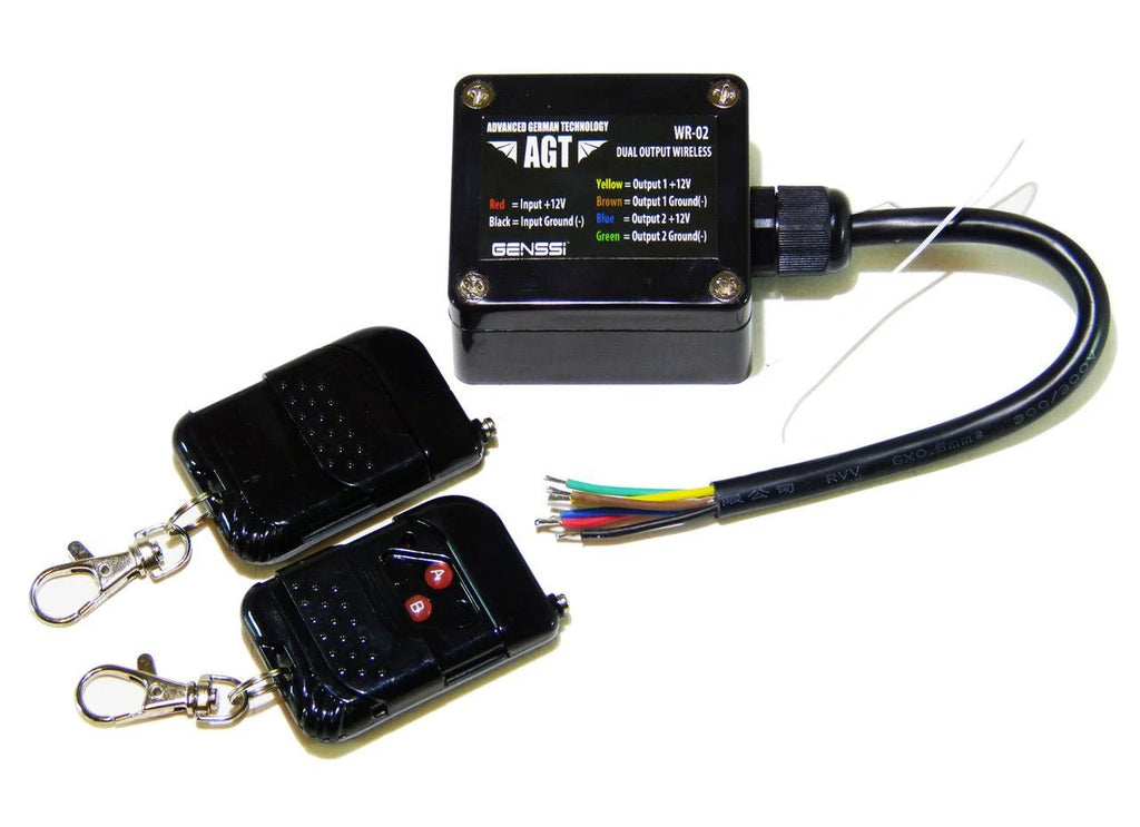 WR-02 Dual-Channel Wireless Relay Module — 2-Output Remote Control - Image 3